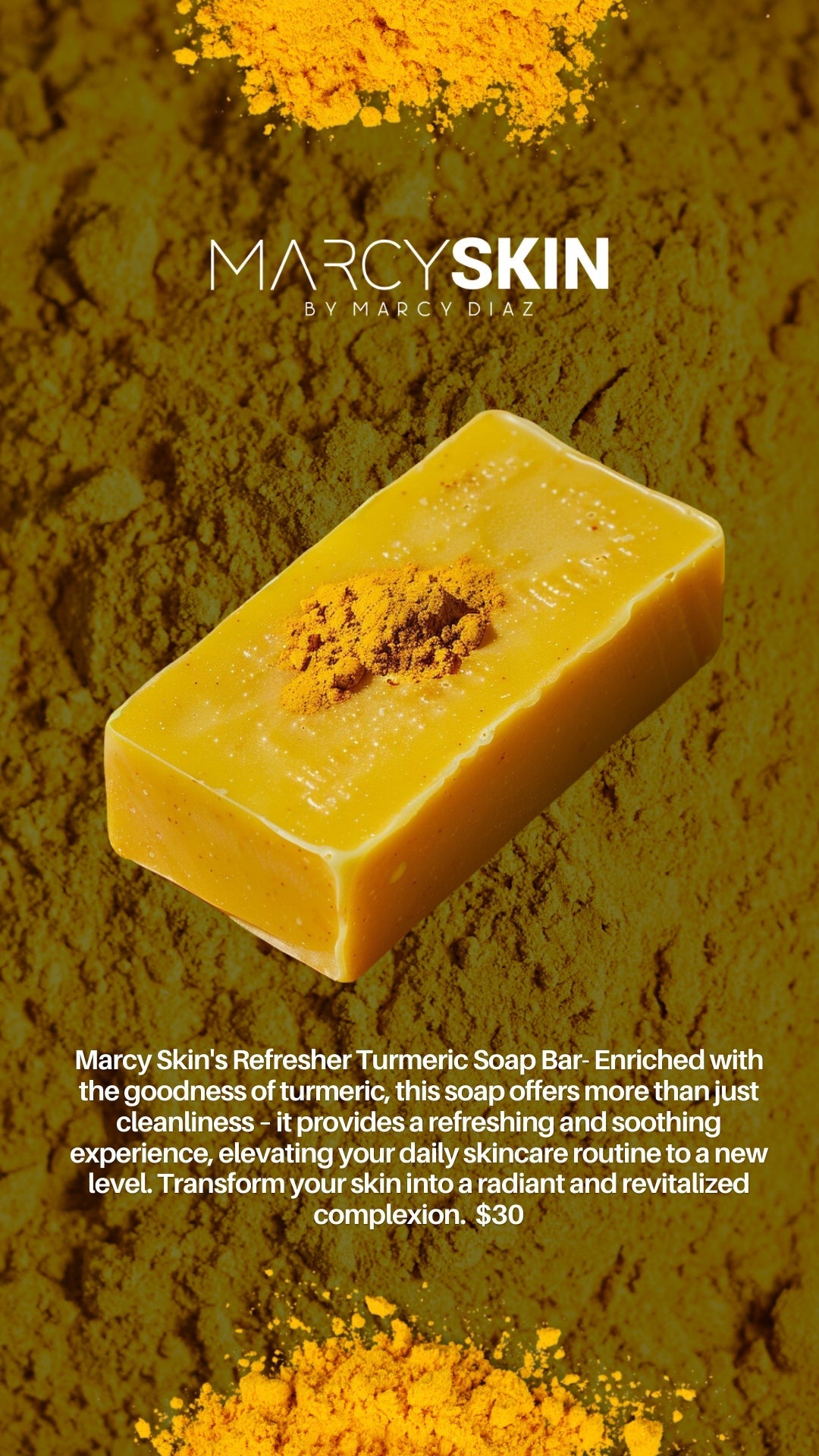 REFRESHER Turmeric Soap Bar