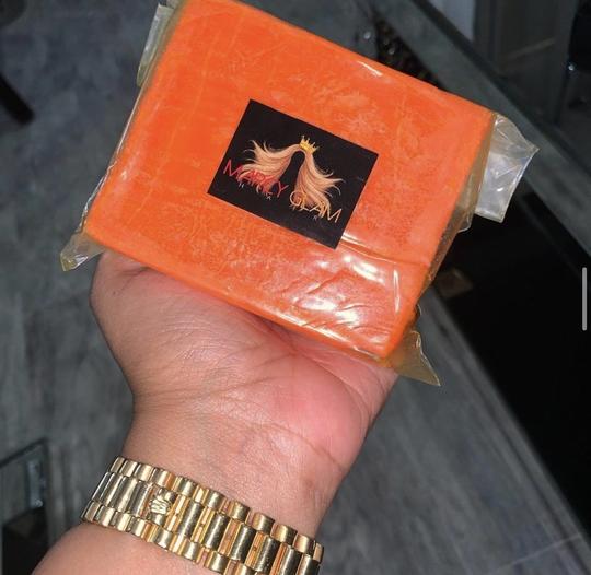 Papaya soap bar