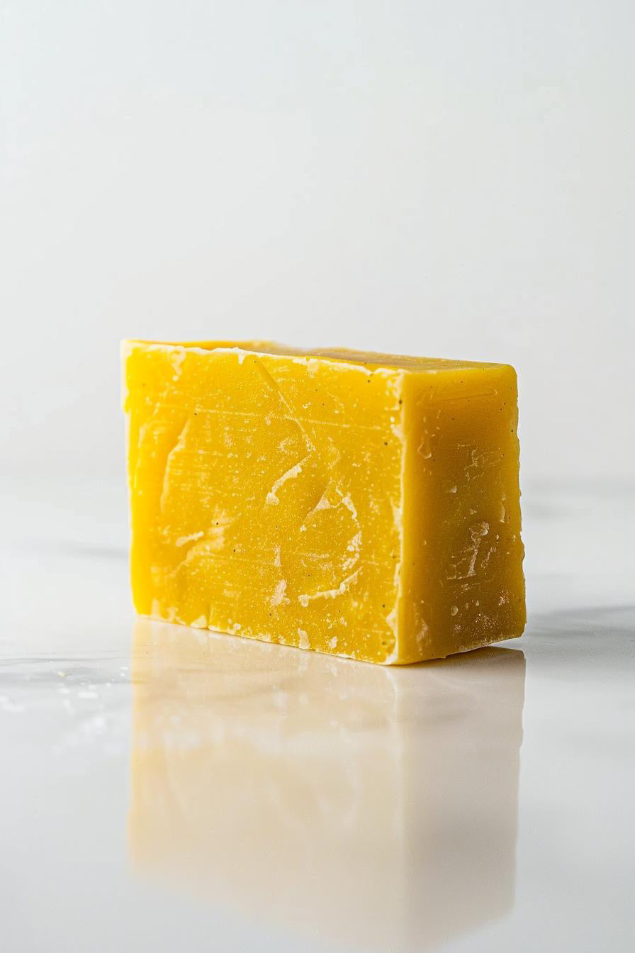 Lemon soap bar