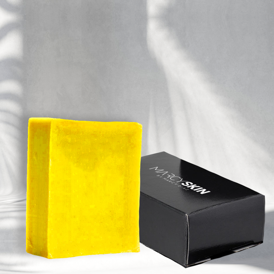 Lemon soap bar